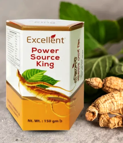 Power Source King Korean Red Ginseng নারীর নারীত্ব পুরুষের পুরুষত্ব সেবন করুন।