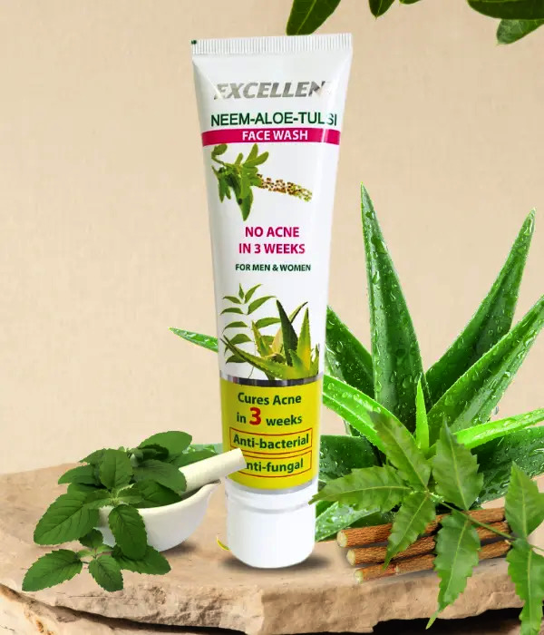 Excellent Neem Aloe Tulsi Face wash