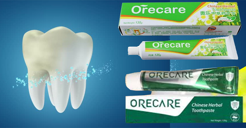 Fluoride-Free Orecare Chiness Herbal Toothpaste