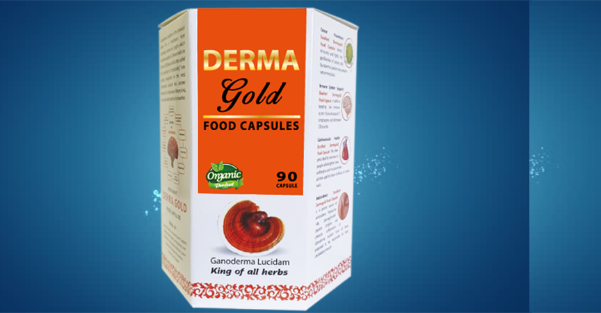 Excellent Derma Gold Food Capsule ইনফেকশন হৃদরোগ ও উচ্চ রক্তচাপ দাঁত ও হাঁড় রক্তশূন্যতা ও রক্তসল্পতা ক্যান্সার টিউমারযৌন অক্ষম প্রতিরোধে সেবন করুন